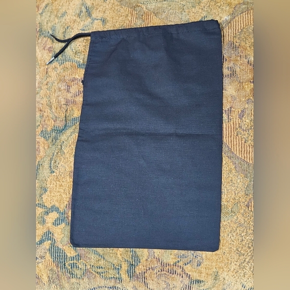 Chanel Shoe String Drawstring Dust Bag Cover Pouch Wallet Wristlet Clutch Shoes - Picture 2 of 4